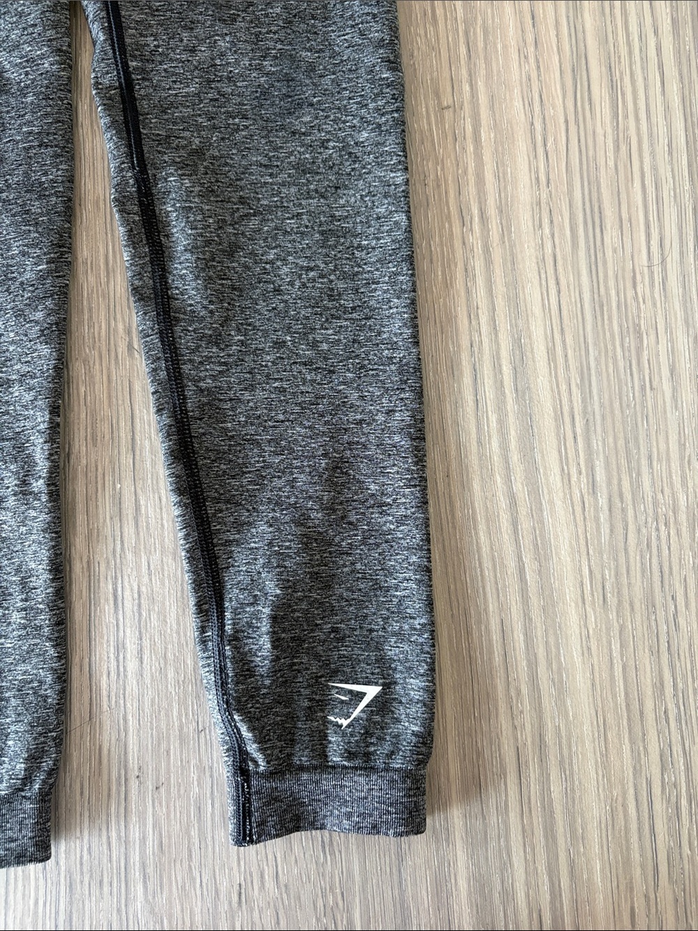 Gymshark Vital Seamless Gray Marl Leggings Small High Waisted - Picture 5 of 7